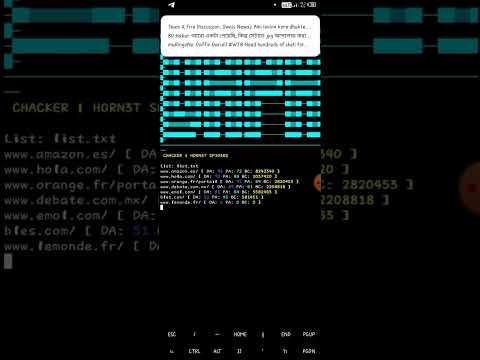 DA/PA/BACKLINK CHECKER | H0RN3T SP1D3RS