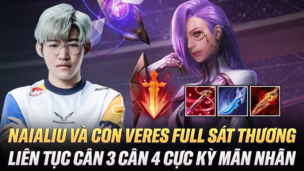 Nailiu Và Con Veres Full Sát Thương Liên Tục Cân 3 Cân 4 Cực Hay Trên Rank Cao Thủ Đài