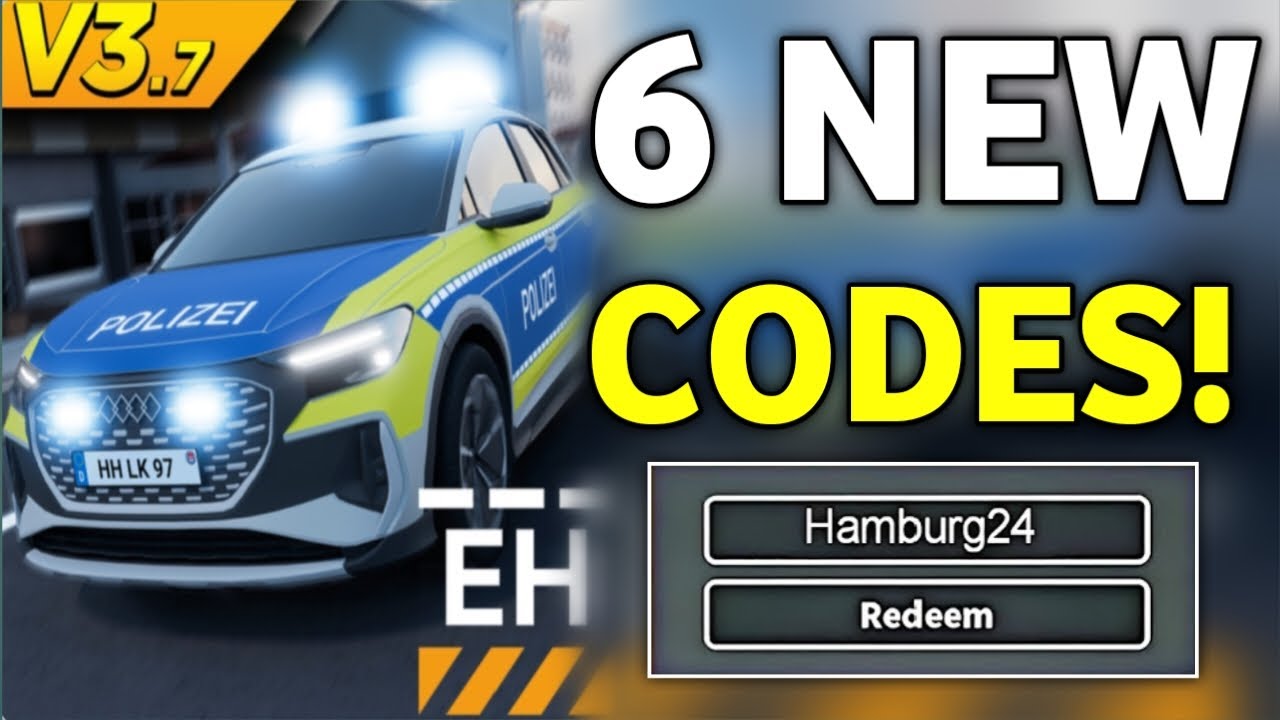 ⚠️UPDATE CODES ⚠️ EMERGENCY HAMBURG ROBLOX CODES 2024 - EMERGENCY ...