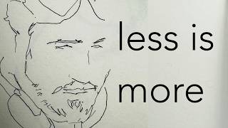 Drawing With Pen - Simplifying Your Portraits