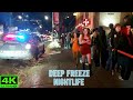 【4K】Toronto Saturday Night Walk ❄️ | King Street West Nightlife in a Deep Freeze (February 2026)