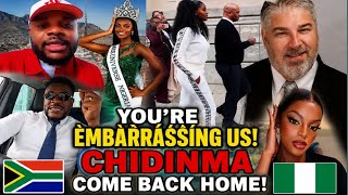 Nigerians Drag CHIDINMA, Leave South Africa and Go Home! You're Embàrràssiñg US. 