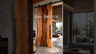 Exotic WOOD Live Edge Sliding Barn Doors Monolith Wholesale MOQ #woodbarn #barnwood