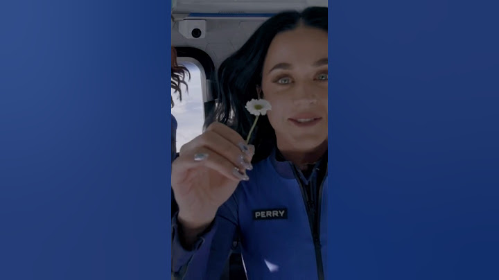 WOW! Katy Perry In Space