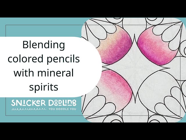 Blending with Gamsol Odorless Mineral Spirits  Hello! This is a short clip  of how I blend my colored pencil drawings with Gamsol Odorless Mineral  Spirits. This is what gives my drawings