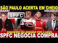 URGENTE!!! SPFC COMPRA ZAGUEIRÃO! É NOSSO POR 4 ANOS! MÉNDEZ CHEGANDO! BANCO DIGITAL! IGOR GOMES E+