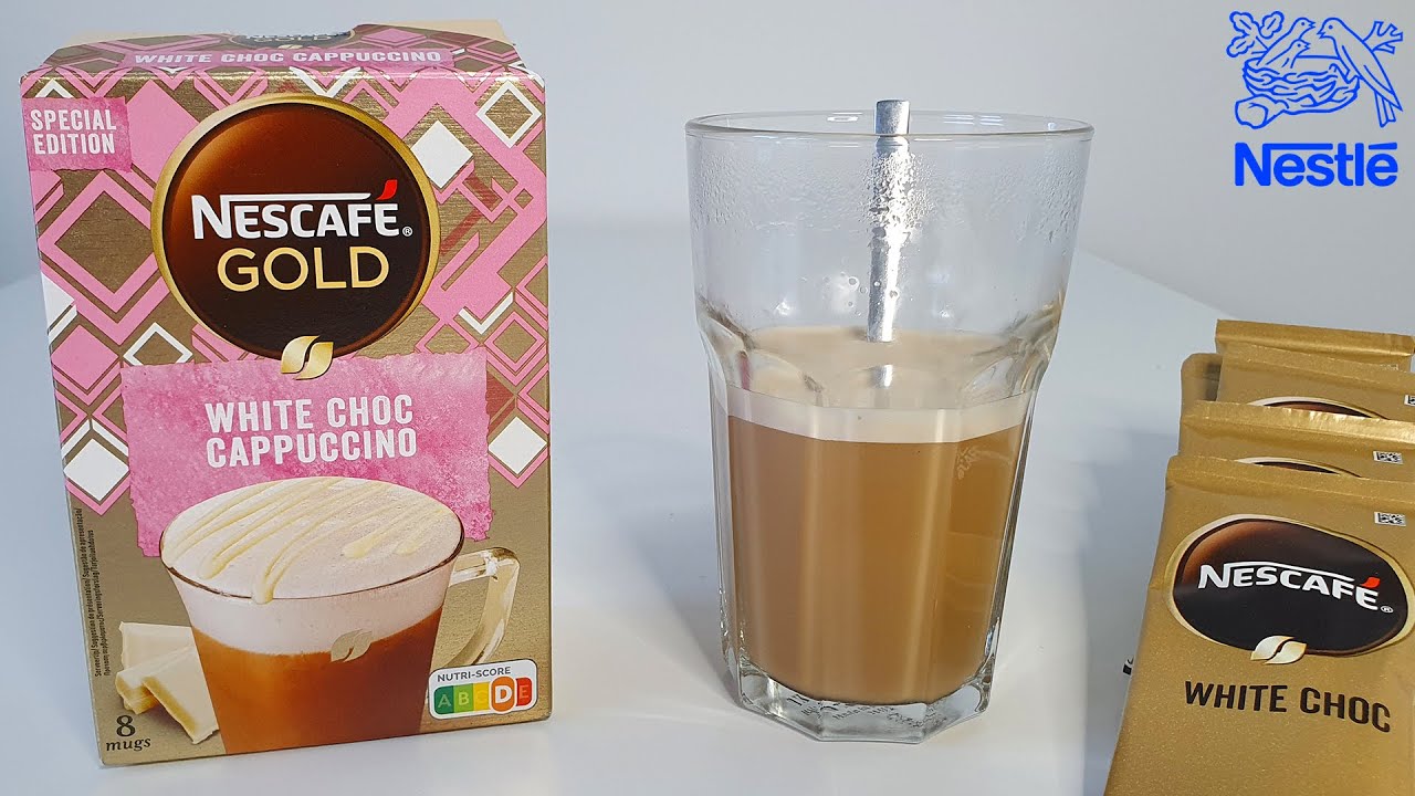 NESCAFÉ GOLD White Choc Cappuccino (Coffee Review) [Nestlé Instant Coffee]  