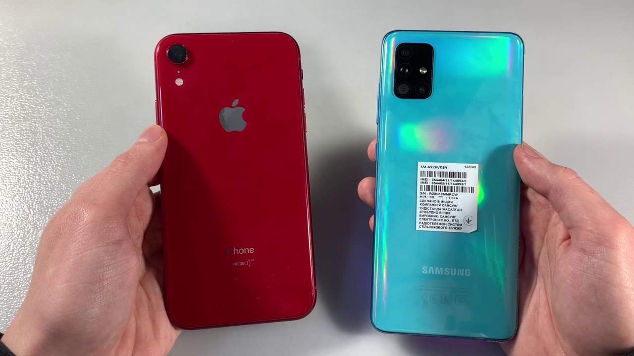 Samsung A51 Vs Iphone 8