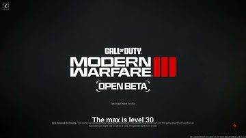 the mw3 beta experience