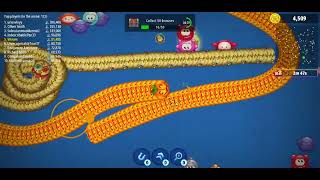 🐍WormsZone.io ❤001 Slither Snake Top01 _Best World Record Snake Epic cacing WormsZoneio #351