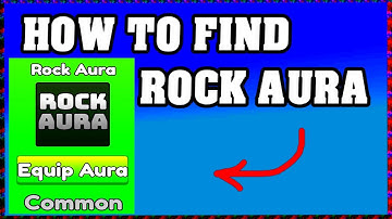 How To Find ROCK AURA in FIND THE AURAS ROBLOX [Update] [walkthrough]