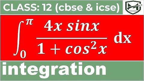 ∫(𝟒𝒙 𝒔𝒊𝒏𝒙)/(𝟏+c𝒐𝒔^𝟐𝒙) 𝐝𝐱 I integration I class 12 I cbse I icse