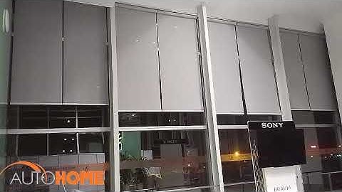 Video - Hệ thống RÈM CUỐN TỰ ĐỘNG tại Ga Quốc Tế Nội Bài