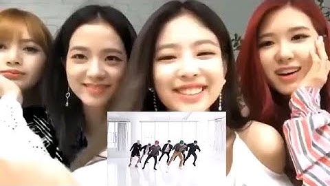 BLACKPINK reaction BTS - 