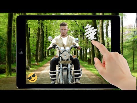 Adam Bisiklet Rider Fotoğraf Editörü