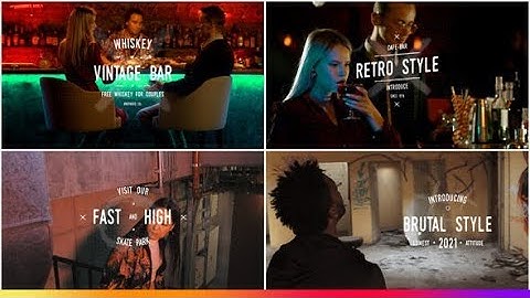 Grunge Vintage Slideshow and Titles AFTER EFFECTS Template Videohive 33614222