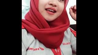 CEWEK CANTIK BERJILBAB SNACK VIDEO