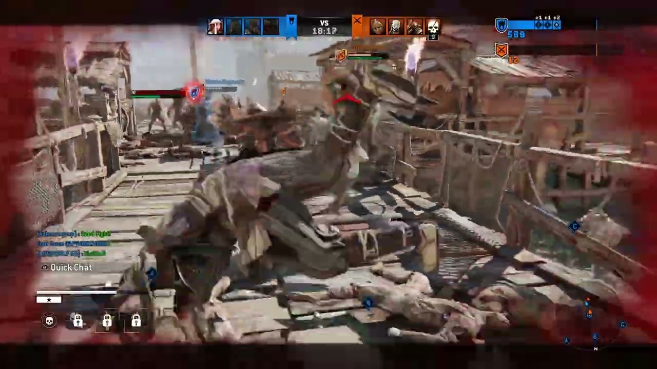 For Honor Nobushi Standard Dominion Gameplay - No Commentary - vs Bots