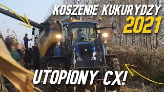 Kombajn w rowie Pierwsza wtopa | New Holland CX6.80 [vlog154]