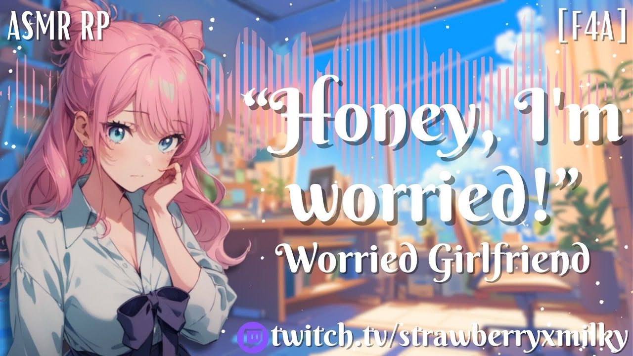 ASMR RP | Your Girlfriend is worried about you| [F4A] [SFW] [Worried] [OverworkedListener] [Catgirl]