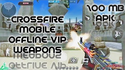 CROSSFIRE MOBILE OFFLINE | VIP WEAPONS | OFFLINE PC MOD VERSION 1.8 | OFFLINE FPS ANDROID GAMEPLAY