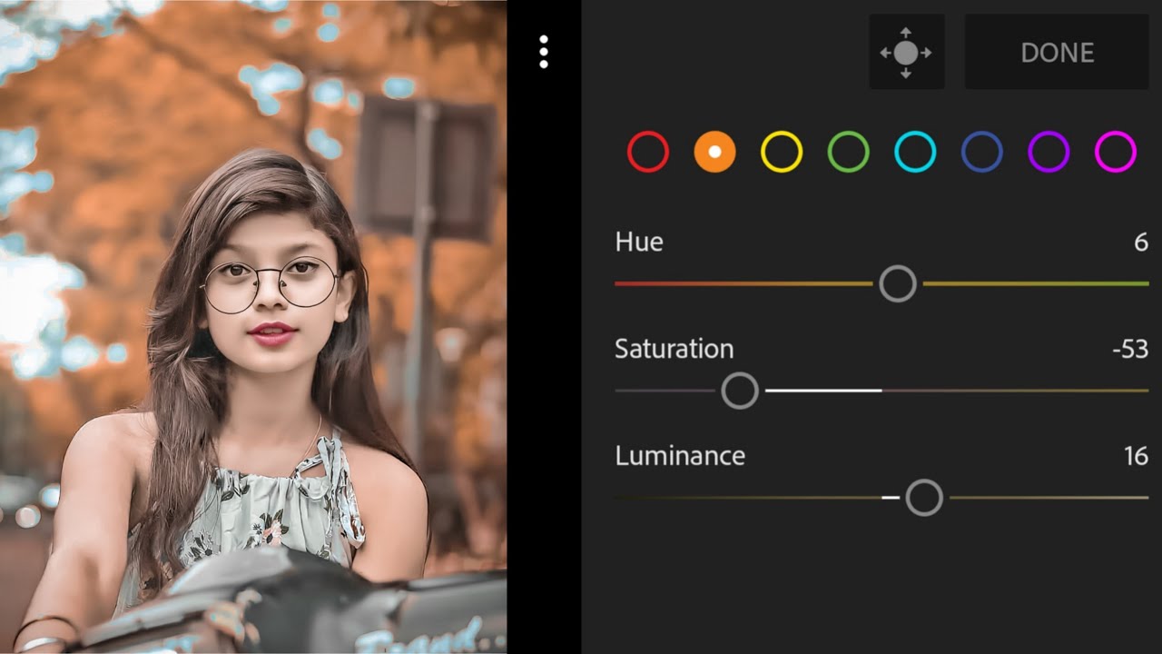 Lightroom Orange And Blue Effect Photo Editing | Lightroom Photo Editing