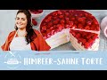 Himbeer-Sahne-Torte | Himbeertorte | Himbeer-Mascarpone-Torte 😋 | Einfach Backen