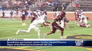 Geriner named Offensive Player of the Week