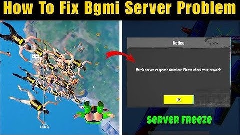 BGMI Server HACK SOLUTION(100% Working) | BGMI Server Freeze Problem | PUBG Mobile