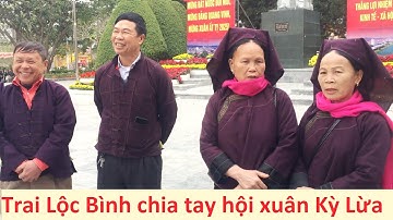 Trai Lộc Bình hát sli hội xuân Kỳ Lừa