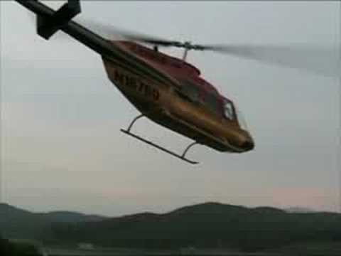 Jimmy Buzzing the Smoky Mountain Heliport