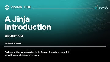 Rewst 101    A  Jinja Introduction