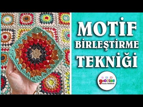 İP KOPARMADAN MOTİF BİRLEŞTİRME TEKNİĞİ