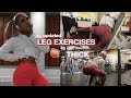 my updated leg routine to get THICK + food