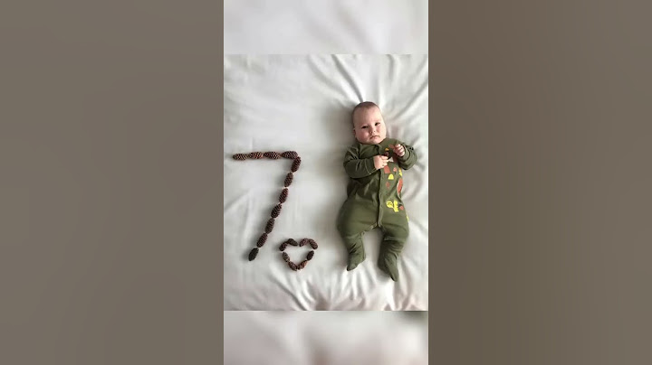 امو ساوتله جلسه تصوير من عمره شهر إلى أن صار سنه 😍😍