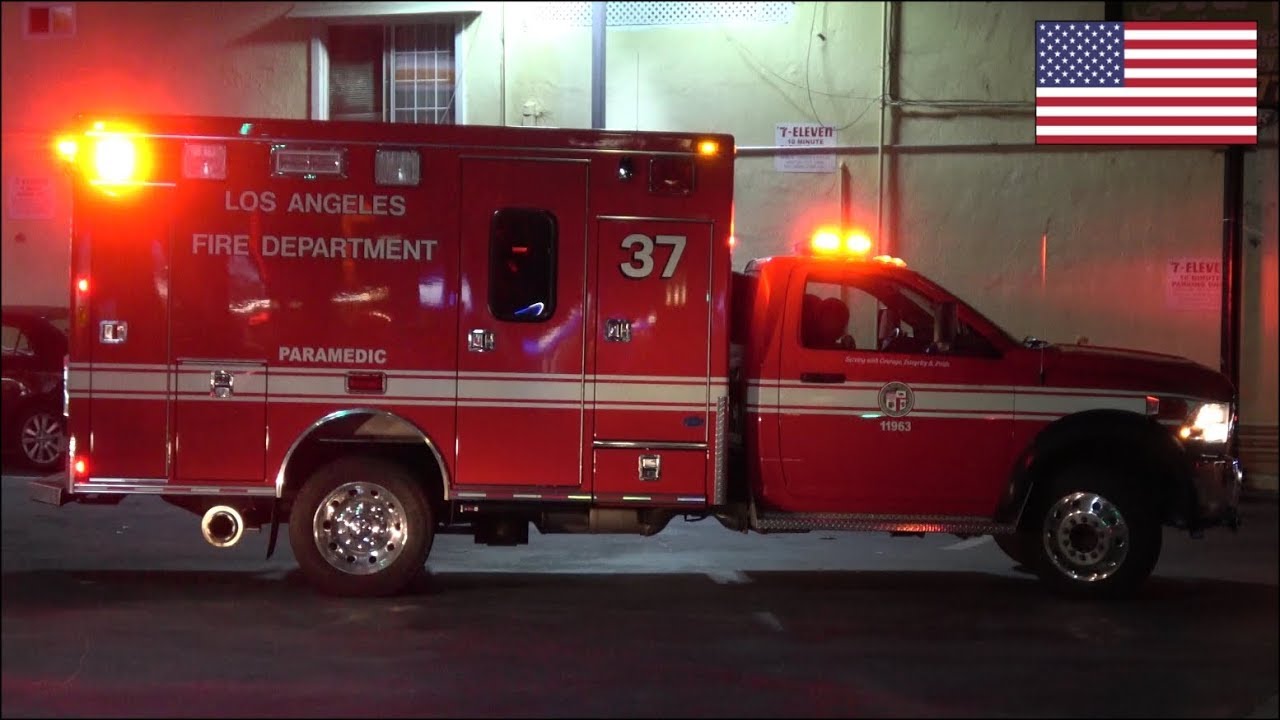 LAFD Rescue Ambulance 37 Responding With Siren And Lights YouTube lafd-rescue-ambulance-37-responding-with-siren-and-lights-youtube
