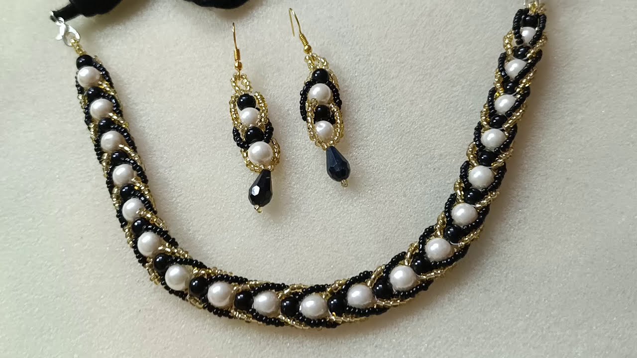 Trending Necklace and Earrings making Handmade Ornaments making