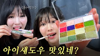 엄마..쟤 아이섀도우 먹고있어ㅠ by 이상한 과자가게  weird sweets shop 209,403 views 2 weeks ago 8 minutes, 59 seconds