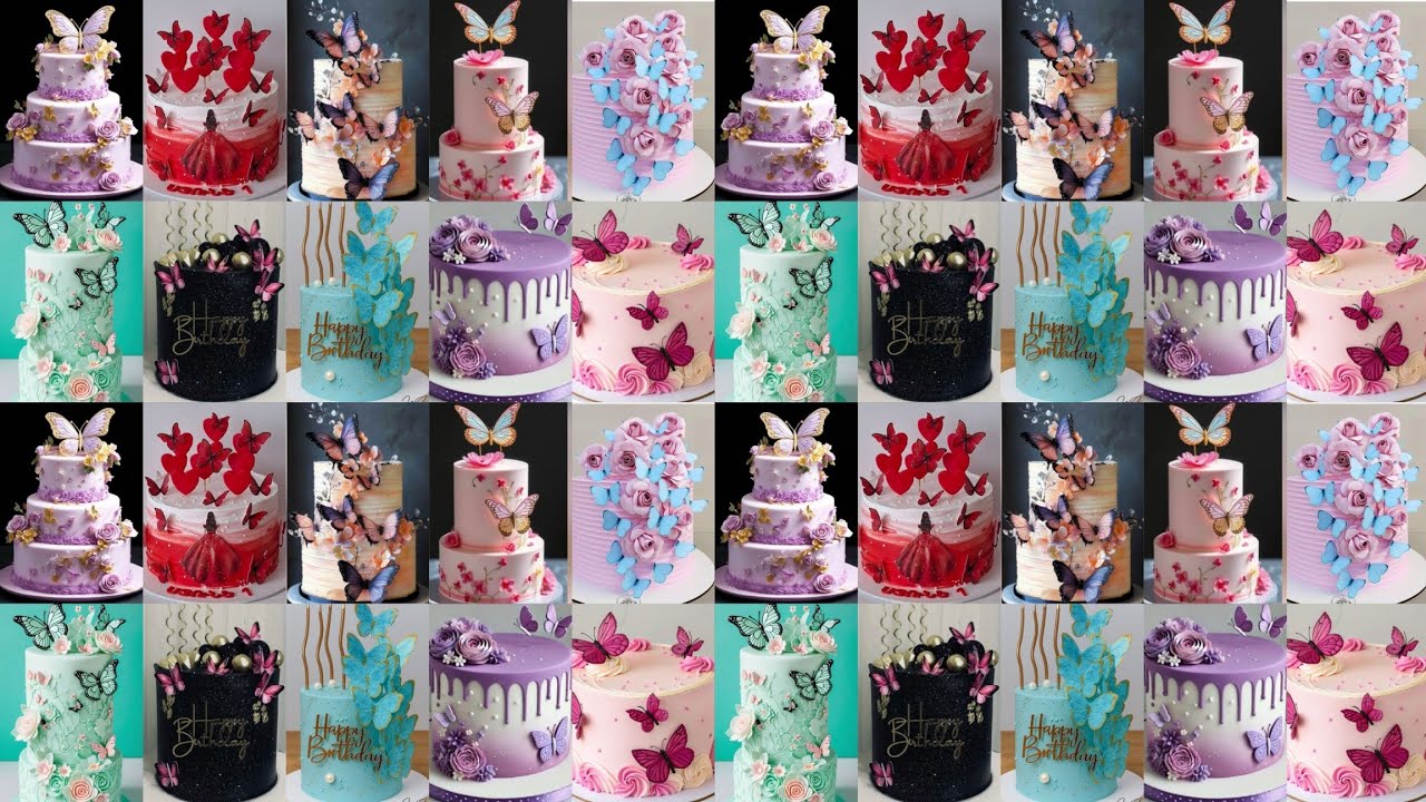 💯🦋🦋Butterfly Cake/two layer Cake Design/Cake Design/Anniversary Cake/Birthday Cake/Cake banao recipe