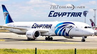 EGYPTAIR Boeing 787-9 Dreamliner | 🇪🇬 Cairo to Paris 🇫🇷  [FULL FLIGHT REPORT]