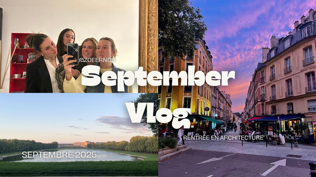 Ma rentrée à l'ENSA Versailles (partie 1)