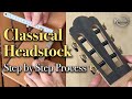 10 Hour Process Shown in 2 Minutes! [Crafting a Guitar Headstock]