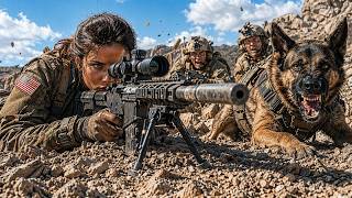 “You Spot, the Men Shoot” — Her Dog Found the Sniper First, and 1,840 Meters Later, Twelve Men Lived
