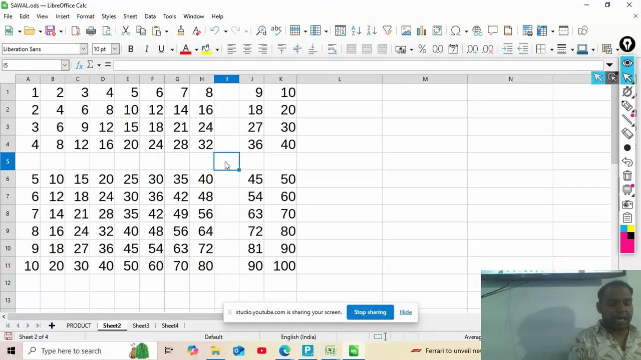 Entering and formatting data in cells - YouTube