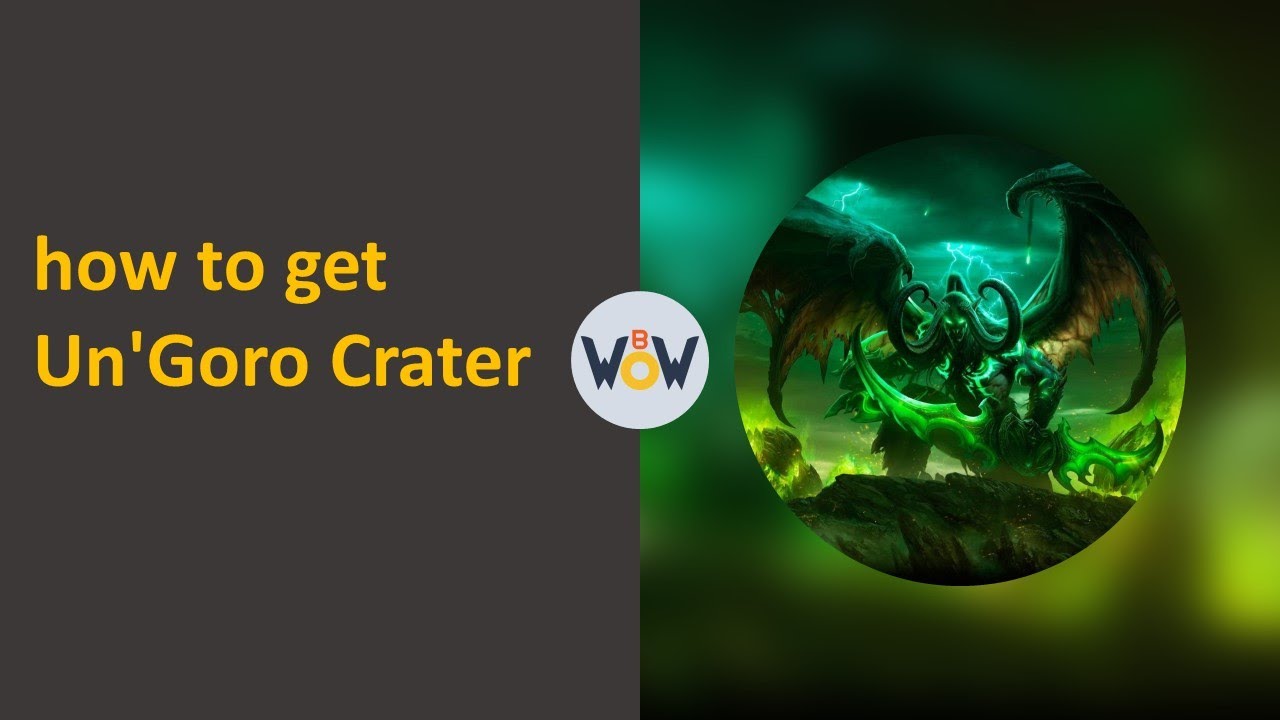 how to get Un'Goro Crater | TBC - YouTube
