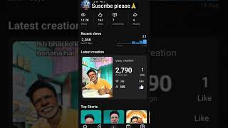 Thank you viral video 1M 🥰 ।। #funnyvideo #comedyvideo #tranding