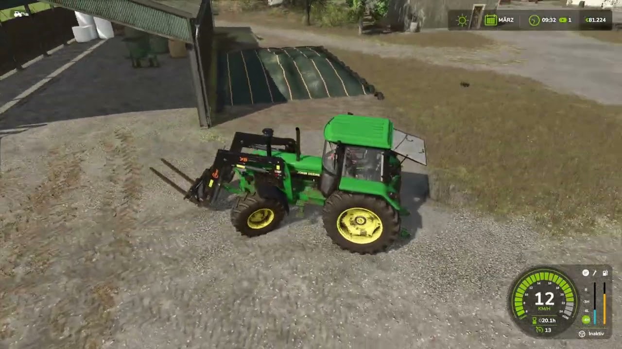 Ausbringen von Gülle und grubbern von Feldern in RIVERBEND SPRINGS Farming Simulator 25  Episode 30