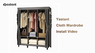 Cloth Wardrobe-Dj-155B-Unpacking And Installation