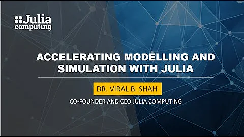 Accelerating Modeling and Simulation with Julia