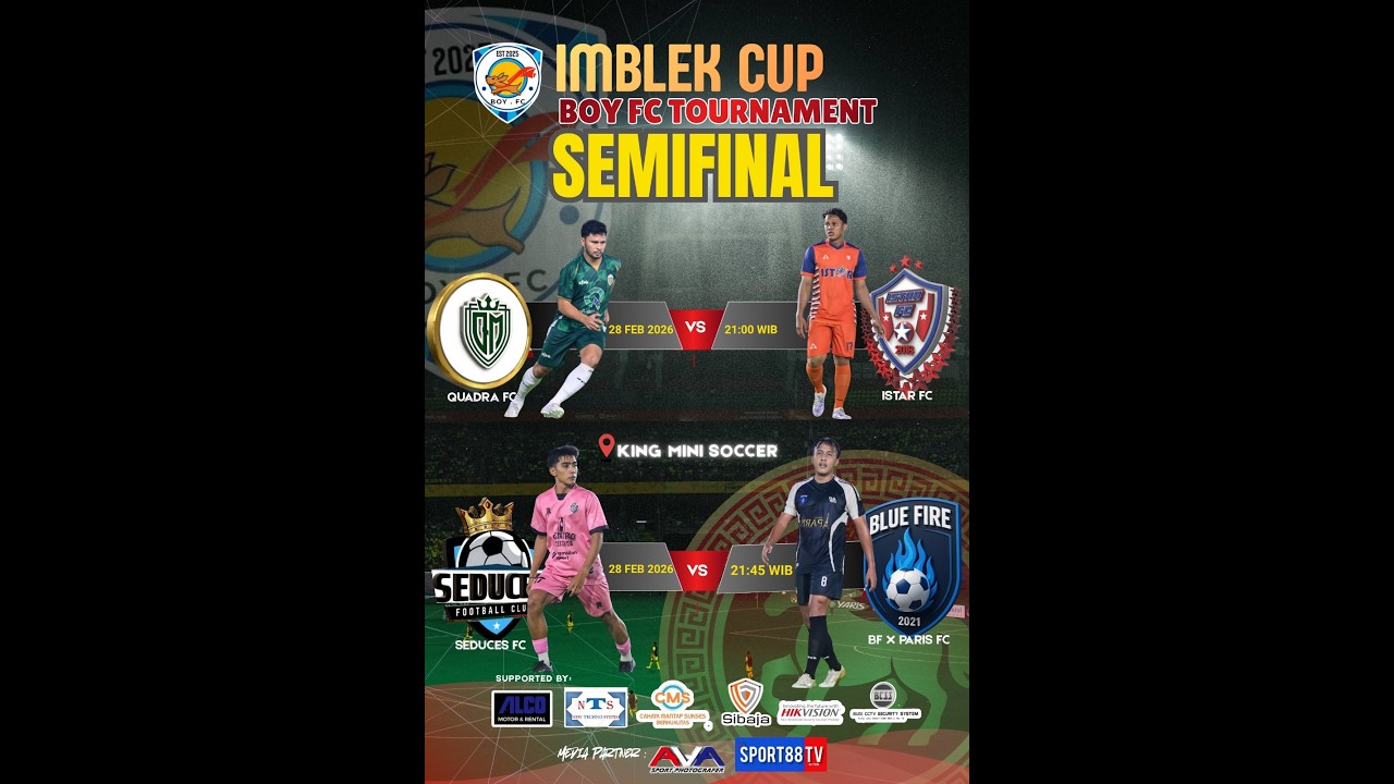 IMBLEK CUP BOY FC TOURNAMENT - SEMI FINAL TO THE GRAND FINAL